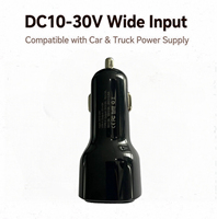 Meilleures ventes - Adaptateur de chargeur de voiture USB universel 12V 24V à double port, prise de bus de voiture, 15W USB-A et Type C 65W PD, directement de l'usine