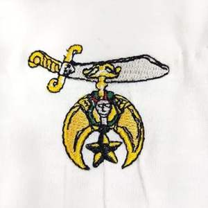 ถุงมือช่างทำจากผ้าคอตตอนสีขาวสำหรับใช้ในธุรกิจปักสัญลักษณ์หดตัวโลโก้ได้ตามต้องการ - Product Image 4