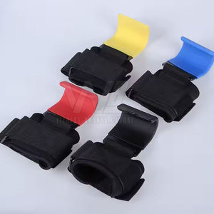 Beast Fitness neopreno gimnasio muñequera logotipo personalizado alto bíceps ganchos pesados cómodo deportes seguridad características para entrenamiento - Product Image 2