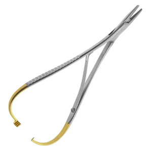 Portaagujas TC Matthieu, mandíbula delicada dentada, instrumentos quirúrgicos de acero inoxidable de alta calidad - Product Image 3