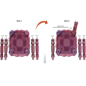Venta caliente mesa de té Vintage nuevo diseño muebles para el hogar hecho a mano extremo lateral mesa de centro con tapa de madera de abeto para sala de estar - Product Image 3