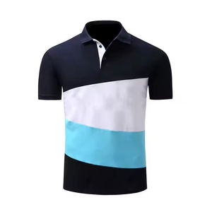 Uniforme d'équipe à manches courtes en polyester 100% pour hommes, vêtement de sport à séchage rapide, respirant et anti-rides, avec sublimation personnalisée - Product Image 2