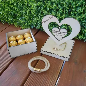 情人节激光切割礼品盒给她和他的礼物以可爱的设计脱颖而出