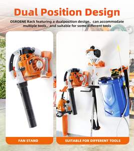 ที่แขวนเครื่องเป่าใบไม้1แพ็คอัพเกรดชั้นวางเครื่องเป่าลมมือถือสำหรับผนังโรงรถที่จับเครื่องเป่าใบไม้สำหรับ BG-56 <span class=keywords><strong>Stihl</strong></span> BG-<span class=keywords><strong>66</strong></span> BG-86 - Product Image 5