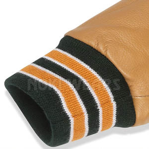 Veste Letterman de haute qualité à bas prix Veste d'hiver Letterman pour hommes de couleur contrastée au design unique - Product Image 5