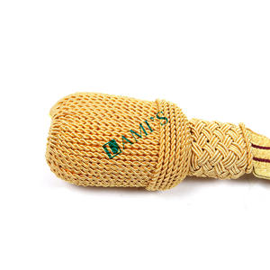 Noeud de sabre de couleur dorée Uniforme de cérémonie de haute qualité Noeud de sabre - Product Image 5