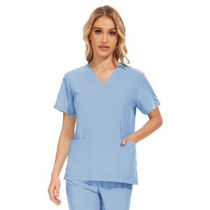 Uniformes Médicos de Enfermería para Hospital, Conjuntos de Uniformes de Tela de Poliéster y Rayón, Ajuste Cómodo - Product Image 2
