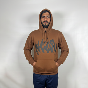 Sweat à capuche surdimensionné personnalisé avec strass, streetwear lourd, fermeture éclair pour hommes, fabricant OEM/ODM, sweat-shirts basiques - Product Image 3