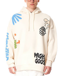 OEM servicio personalizado de gran tamaño pesado de algodón de los hombres personalizados básicos Premium negro Sudadera con capucha oferta al por mayor tendencia 2024 calificar - Product Image 2