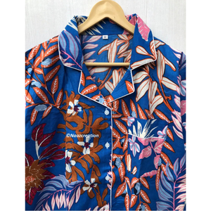 Hand Block Print Cotton Pajama Set Floral Indian <b>Nightwear</b> <b>Women</b> Wholesale Orders for Best Price - Product Image 2