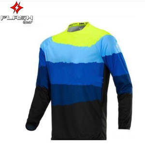 Camiseta de Motocross Personalizada al por Mayor, Tejido Sólido, Transpirable, de Secado Rápido, para BMX, para Hombres y Jóvenes, Ropa Deportiva de Alto Rendimiento - Product Image 2