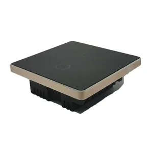 Carcasa de plástico ABS de 86x86mm, caja de Interruptor táctil wifi para el Hogar Inteligente, carcasa electrónica