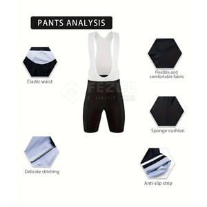 Ensembles de vêtements de cyclisme pour hommes, dernier design, impression de logo personnalisée, respirant, écologique, 100% polyester, vente en gros - Product Image 5