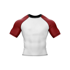 Camiseta Deportiva de Compresión de Manga Corta con Logotipo Personalizado de Alta Calidad, Venta al por Mayor para Adultos - Product Image 3