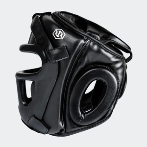 Protège-tête de boxe réglable à force maximale mentonnière MMA à fixation rapide Équipement de combat pour arts martiaux Thai Kick Boxing Face - Product Image 3