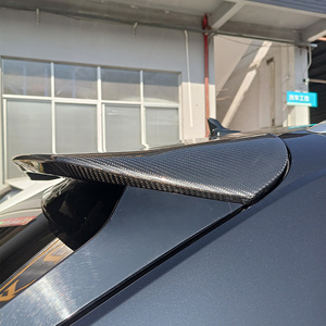 Runde le plus récent Kit de carrosserie en Fiber de carbone sec pour <span class=keywords><strong>Audi</strong></span> <span class=keywords><strong>Q8</strong></span> 2018-2023 mise à niveau RSQ8 aile supérieure remplacer les accessoires de becquet d'installation - Product Image 5
