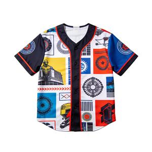 Maillot de baseball sublimé personnalisé grande taille, respirant, uniforme d'équipe, fabricant de vêtements de sport OEM - Product Image 1