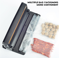70kPa 115W 30cm 8L/min 4L Tank ecran tactile coupe-sac portable compacte machine sous vide soudeuse emballage alimentaire