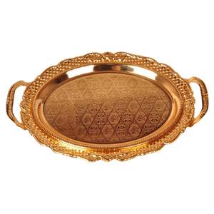 Eye - Catching Design Gold Decorative <b>Mirror</b> Serving <b>Tray</b> Rectangle for Home Hotels, Restaurants & Hotel Supplies. - Product Image 5