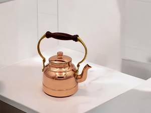 Copper Handmade <b>Teapot</b> in Metal <b>With</b> Antique Finished Perfect for Hotel Kitchenware and Tabletop Accessories Elegant and Durable - Product Image 3