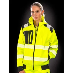 Felpa con Cappuccio di Sicurezza Robusta Riciclata, Felpe e Maglioni Promozionali Sostenibili - Product Image 3