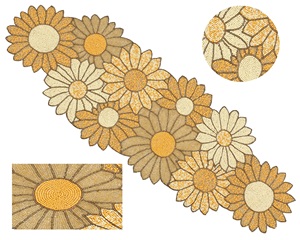 Camino de mesa de Color sólido de último diseño para bodas, fiestas de cumpleaños, banquetes, decoración, caminos de mesa con cuentas - Product Image 4