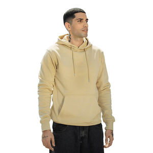 Sudaderas con capucha lisas de alta calidad para hombre 100% algodón Color sólido Sudadera con capucha Sudaderas con capucha de algodón y poliéster para hombre - Product Image 1
