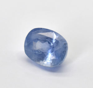 พลอยแซฟไฟร์ธรรมชาติขนาด11X9มม. พลอยแซฟไฟร์เจียระไนสีน้ำเงิน - Product Image 2