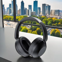 Marque Oforui pour casque sans fil Bluetooth Microphone antibruit ANC pour jeu supra-auriculaire