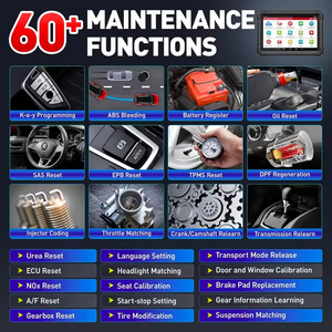 X431 Pro3s+ V5.0 Elite Bidirektionaler Scanner <span class=keywords><strong>Android</strong></span> 10.0, OBD2-Diagnosegerät für Pkw/Lkw, ECU-Codierung/Schlüsselprogrammierung - Product Image 4