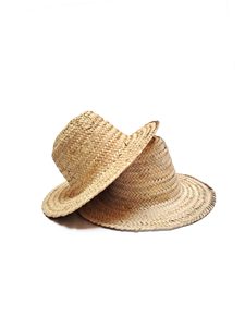 Handmade Woven Straw <b>Hat</b> Boater Sun <b>Hat</b> Natural Color Summer Beach <b>Wedding</b> Party Use - Product Image 2