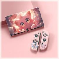Étui de protection antichoc étanche en plastique TPU avec design givré et séparé, motif dessin animé OLED, idéal pour un cadeau