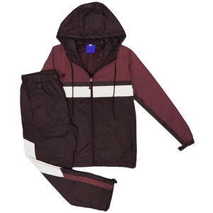 High Quality Waterproof Lightweight Polyester Nylon Windbreaker Tracksuit Set <b>Track</b> <b>Suit</b> for Men 2026 - Product Image 5