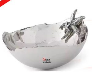 Nuevo diseño de servicio de comida de acero inoxidable con acabado plateado brillante con diseño de estrella lateral para restaurante de hotel y - Product Image 1