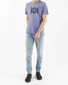 เสื้อยืดลำลองแขนสั้นสำหรับผู้ชายเสื้อยืดผ้าฝ้าย100% 180กรัมพิมพ์สกรีนผ้าไหมคุณภาพสูงลวดลายทึบซักง่าย - Product Image 3