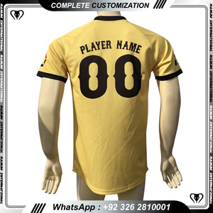 Uniformes de Béisbol Personalizados para Equipos con Colores de Logotipo Personalizables, Tallas, Tela de Alta Calidad, Inspección de Control de Calidad al 100%, Servicios OEM/ODM - Product Image 3
