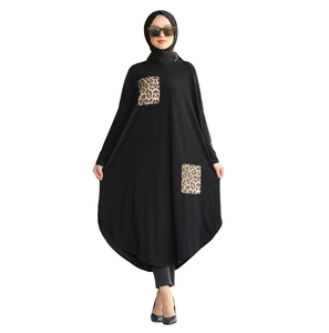 Nuevo diseñador Abaya superventas al por mayor impreso Abaya para niñas y mujeres Islamique Casual Abayas moda musulmana vestido Hijab - Product Image 1