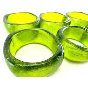 Anillos de Servilleta de Resina Elegantes para Hotel y Restaurante, Porta Servilletas Hechos a Mano de Alta Calidad, Decoración de Bodas - Product Image 5