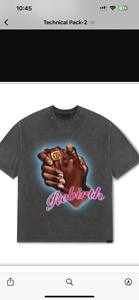 เสื้อยืดโอเวอร์ไซส์สไตล์สตรีทแบบกำหนดเองได้ทุกเพศเสื้อยืดผ้าไหมเวียดนามพิมพ์ลายบนผ้าถักผ้าฝ้าย300gsm ระบายอากาศได้ดีขายส่ง - Product Image 3