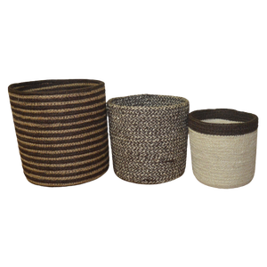 Vente en gros de paniers de rangement en jute de qualité à l'exportation panier de ménage personnalisable et écologique du Bangladesh à bas prix - Product Image 4