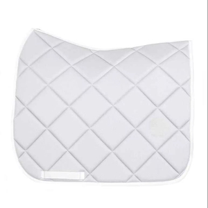 Cotton <b>quilted</b> English saddle pad with soft lining breathable fabric designed for comfort stability pressure relief - Product Image 1