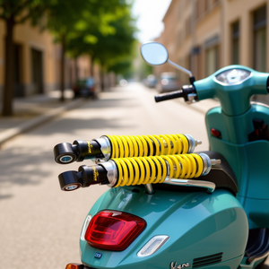 Nuevo Par de Amortiguadores Traseros Hidráulicos de Acero para Pinasco para Scooter Serie GT-GTS-GTV - Product Image 3