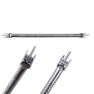Dental <b>Bracket</b> Gauge Orthodontic <b>Bracket</b> Positioner Gauge Stainless Steel Locator Positioner Teeth Dentistry Lab Tool - Product Image 3