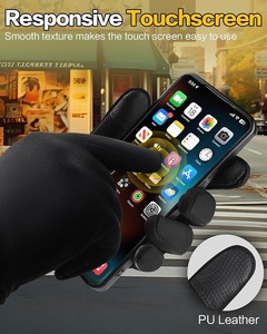 A prueba de viento correr conducción ciclismo trabajo senderismo trabajo guantes de pantalla táctil al aire libre cálido invierno guantes de pantalla táctil - Product Image 3