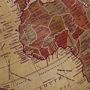 CALVIN HANDICRAFTS'' Viking Antique <b>Globe</b> <b>Rotating</b> with Metal Arc & Round Stand <b>globe</b> Gift - Product Image 6