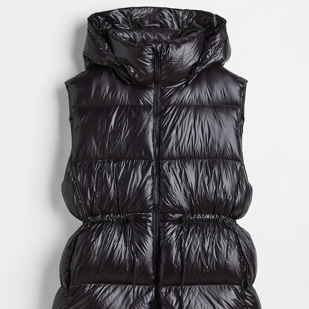 Chaleco acolchado personalizado para mujer con capucha, chaqueta sin mangas resistente al agua, chalecos para senderismo, esquí, Camping