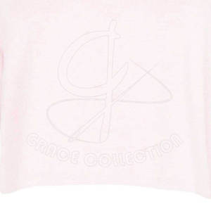 Camiseta corta de entrenamiento para mujer, para 100% de algodón, ropa lisa, Camiseta corta con tela personalizable - Product Image 6