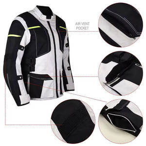 Combinaison textile pour moto de qualité supérieure, conçue pour les motards modernes, avec une coupe classique, un tissu respirant et une construction durable. - Product Image 2