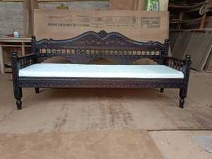 Rajastheni ชุดโซฟาไม้แบบดั้งเดิมทำด้วยมือสำหรับงานแต่งงานคริสต์มาสจบการศึกษาปีใหม่วันวาเลนไทน์กลับไปโรงเรียน - Product Image 3