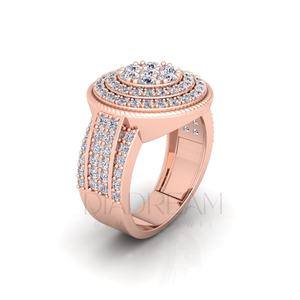 Bague de fête de mariage pour hommes en argent sterling 925 de qualité supérieure diamant Style classique VVS clarté Leb cultivé Style Hip Hop parfait quotidien - Product Image 6